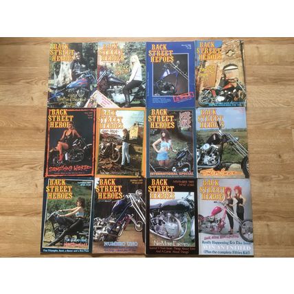 12 BSH Motorcycle Mags 1989