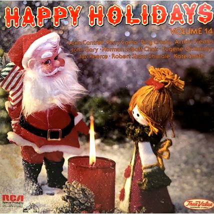 Happy Holidays Vol. 14 True Value LP Vinyl Record Album, RCA Special Products