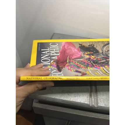 National Geographic Magazine August 2001 Going Public - Vintage Collectable