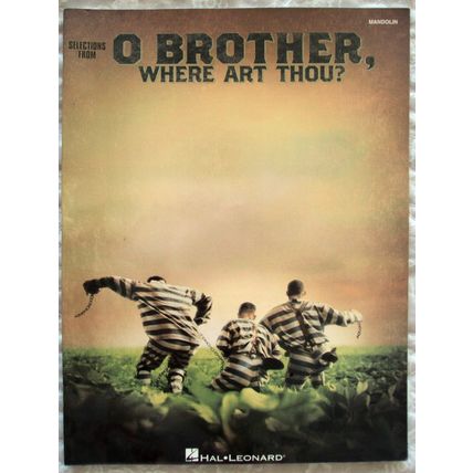 Selections from O Brother, where art thou? mandolin tab music book