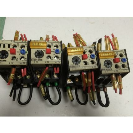 LOT 4 MIXED SIEMENS 3UA59,3UA59 00-2A,3UA59 00-2D,3UA59 00-2B OVERLOAD RELAY,SR