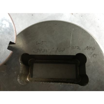 WILSON WT .590X1.800 RECTANGLE THICK TURRET PUNCH DIE ,EP