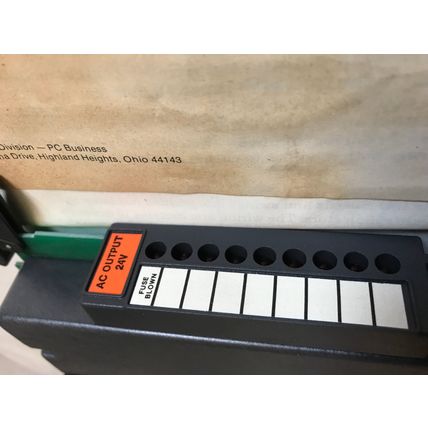 NEW ALLEN-BRADLEY 1771-ON,ALLEN-BRADLEY 1771-ON (24v) AC OUTPUT MODULE,17710N,SR