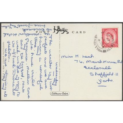 The Harbour at Coverack, Cornwall, 1962 - Jarrold Postcard