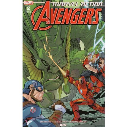 MARVEL ACTION AVENGERS #2 - MARVEL COMICS/IDW (2019)