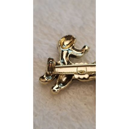 Vintage Poodle Brooch