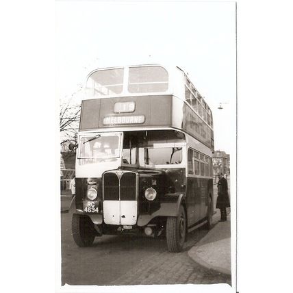 Black & White Photograph of Trent Motor Traction Co. Ltd. - RC 4634