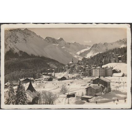 Arosa, Graubünden, 1937 - Freco Foto-AK