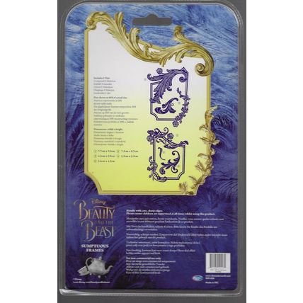Disney Beauty & The Beast Sumptuous Frames Die Set. Die Cutting Cardmaking