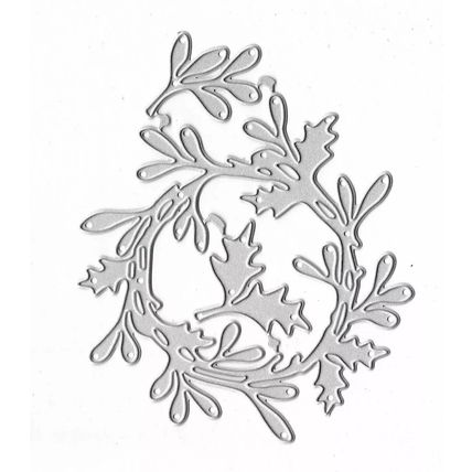 Wreath Die Set. App 9x10cm. Die Cutting Cardmaking Scrapbooking Crafts