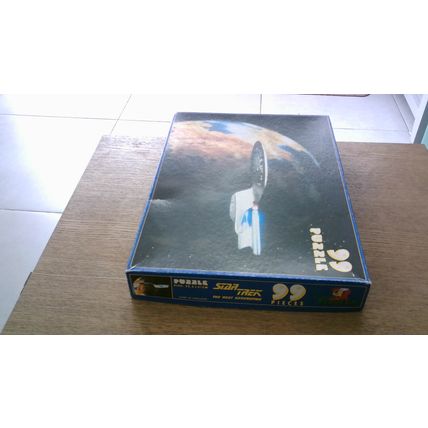 STAR TREK: THE NEXT GENERATION: USS ENTERPRISE Jigsaw Puzzle (99 Piece) VINTAGE