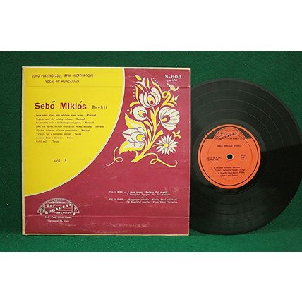 Sebo Miklos - Sebo Miklos Enekli-Volume 3 - 10” LP - S 603 - VG