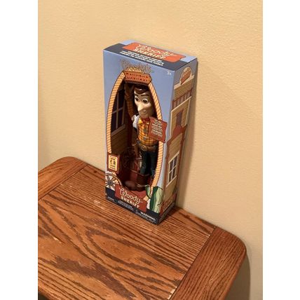 Disney Store Official Sheriff Woody Interactive Toy Story Pull String Doll