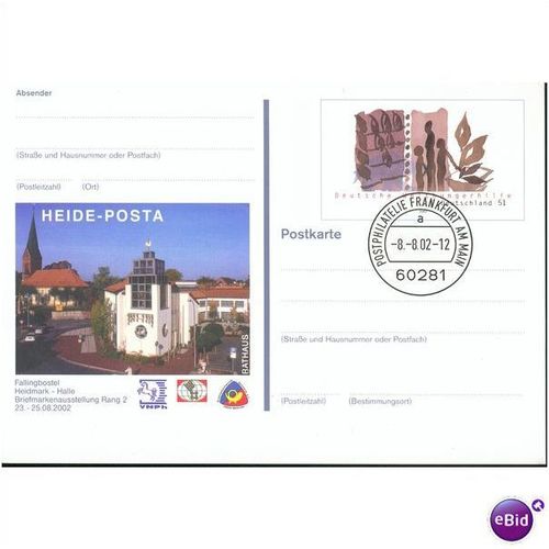 Germany postcard 2002 - Heide-Posta