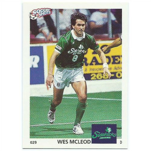 1991 Soccer Shots MSL - #029 - Wes McLeod