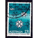 Australia 1983 St John Ambulance 27c Used Stamp
