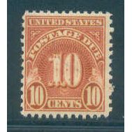 J84 10c Postage Due Just Clears MNH Q3286