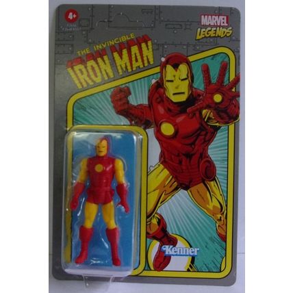 MARVEL LEGENDS ' RETRO ' IRON MAN action figure (2021)