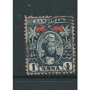 zanzibar stamps. sg179 sg 179 used b