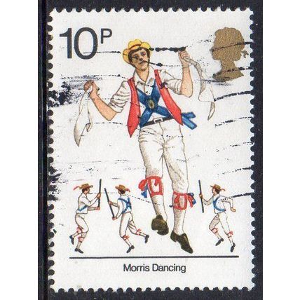 GB 1976 British Cultural Traditions - Morris Dancing 10p used