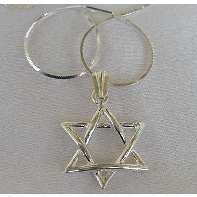 My mini david star pendant