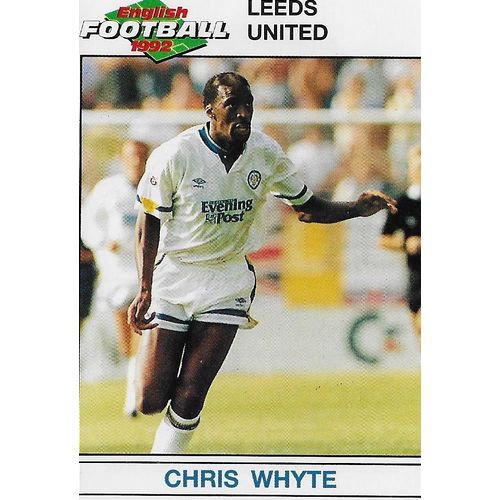 Panini's English Football 1992 Stickers: No.78 - Whyte (Chris)