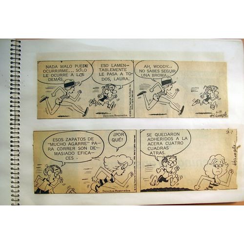 Cuaderno 154 tiras comicas Woody Allen por Hample