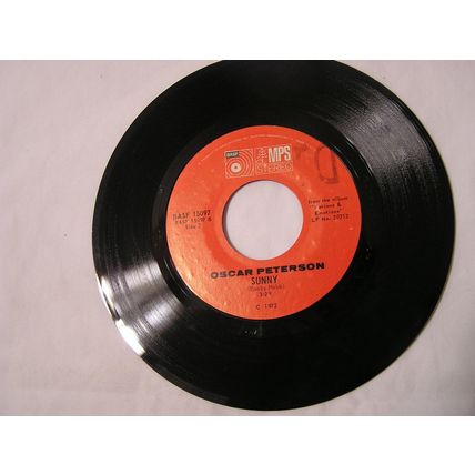 Oscar Peterson 45-NAPTOWN BLUES/SUNNY STEREO