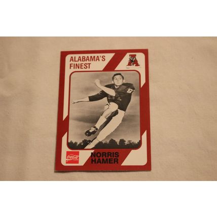 Norris Hamer 1989 Collegiate Collection Alabama's Finest NO. 527