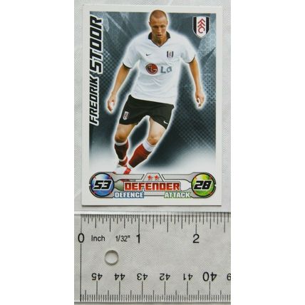 2008/09 Topps Match Attax Trading Card - Fredrik Stoor, Fulham FC