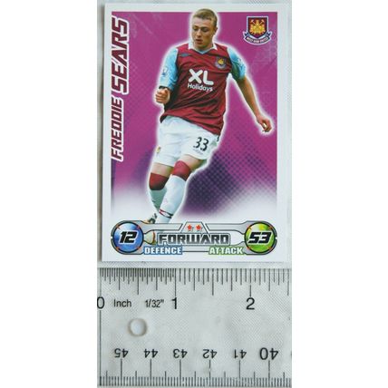 2008/09 Topps Match Attax Trading Card - Freddie Sears, West Ham United