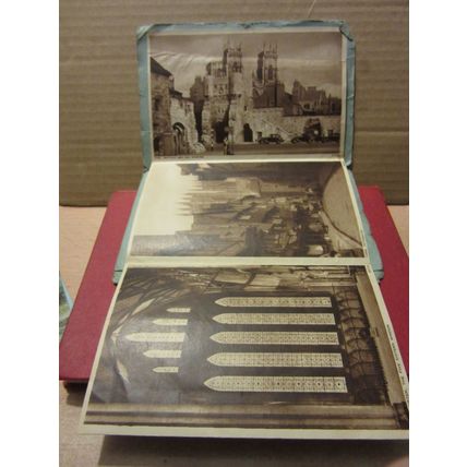 YORK. vintage used 6 view GRAVURE Lettercard by Photochrom 1955 pm /