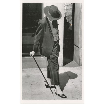 Fred Astaire Style Fashion Man With Ballet Shoes USA Photo Postcard