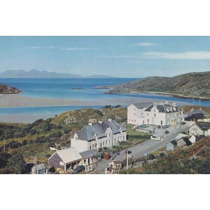 Morar Hotel Invernesshire Mint Scottish Postcard