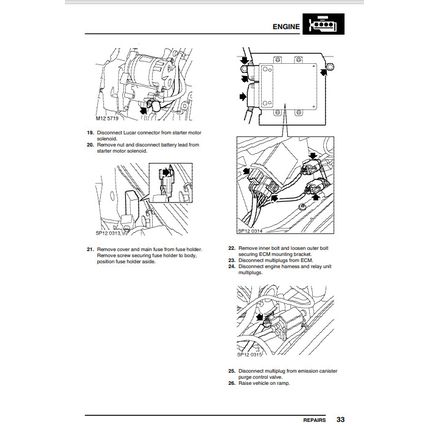 MG TF Workshop Manual 1st Edition 2002 RCL0493ENG PDF