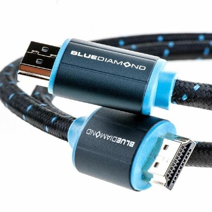6 ft. BlueDiamond Premium HDMI 4k UltraHD Certified Cable with Ethernet - Black/