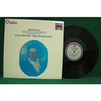 Iona Brown/Boskovsky - Beethoven: Violin Concerto/Romance No. 2 - 417 280-1 - NM