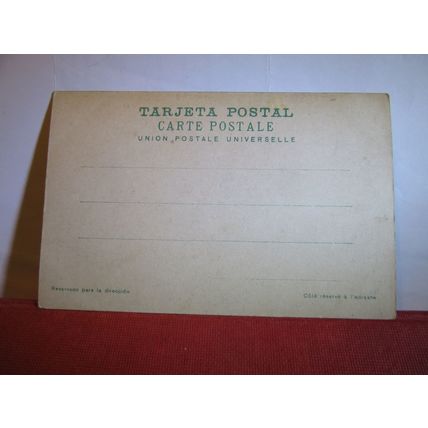 LAGUNA DEL INCA, CORDILLERS, ARGENTINA unused antique postcard #
