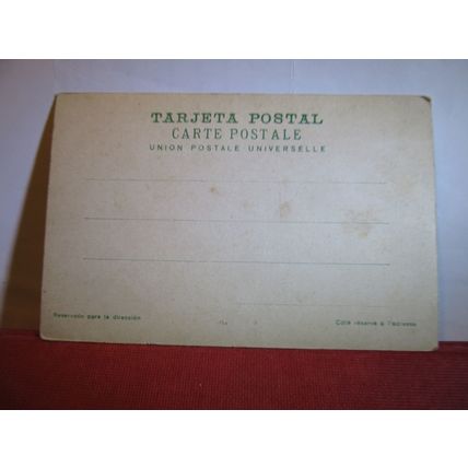 CATARATUS DEL IGUASU, TERRITORIO MISIONES, ARGENTINA unused antique postcard #