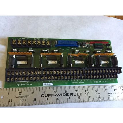 OKUMA PC-4/PC12002A,M3-843-7 BOARD ALARM,OKUMA HOWA PC-4/PC12002A,CW