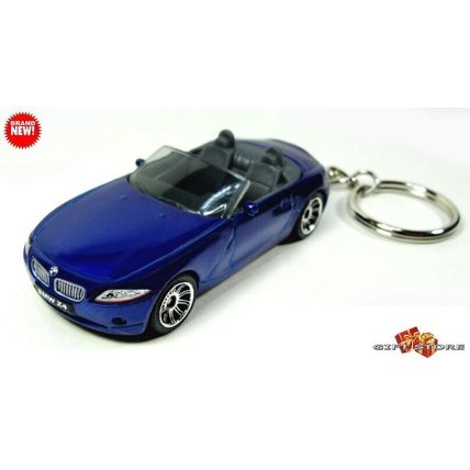 RARE KEYCHAIN BLUE BMW Z4 CUSTOM Ltd. Ed. GREAT GIFT NOVELTY For DIORAMA