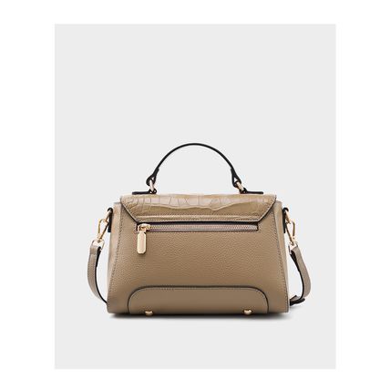 Genuine Leather Women's Hangbags Crossbody Bag Bronze