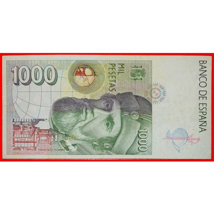 Ⰶ HOAX 1492: SPAIN ★ 1000 PESETAS 1992 (1996) CRISP!★LOW START★NO RESERVE
