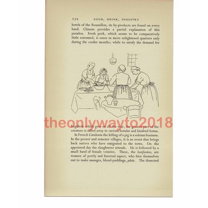 Butifareres , Catalan France, Book Illustration (Print), 1939