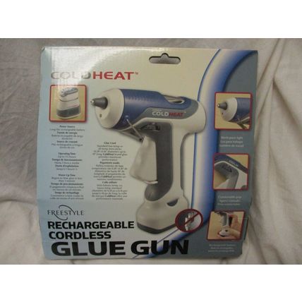Cold Heat Instant Heat Cordless Rechargeable Glue Gun