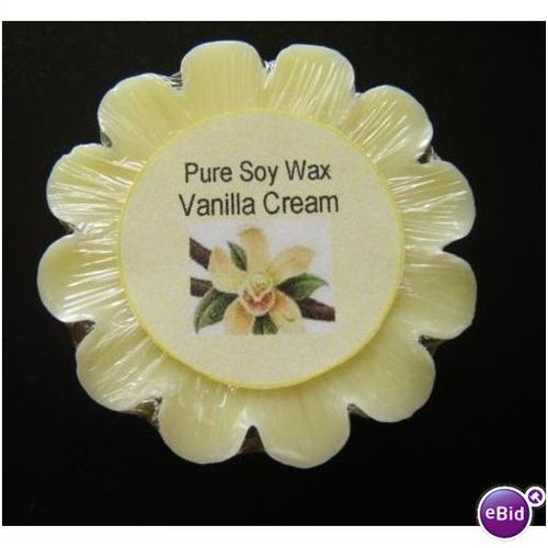 Pure Soy WaxTart for burners 'VANILLA CREAM' scented