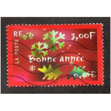 FRA 2000 3F 'CHRISTMAS/NEW YEAR' FINE USED (EBID20240)
