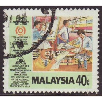 Malaysia 1986 SG 359 Used (D-582)