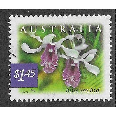 AUS 2003 $1.45 'FLORA AND FAUNA - BLUE ORCHID' FINE USED (EBID68-390)