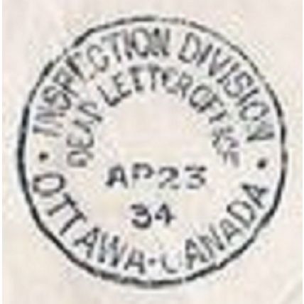 Canada to Holland 1934 Dutch Due Stamp redirect to Canada DLO Dead Letter ARCH
